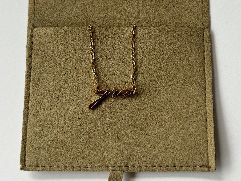Grá necklace gold