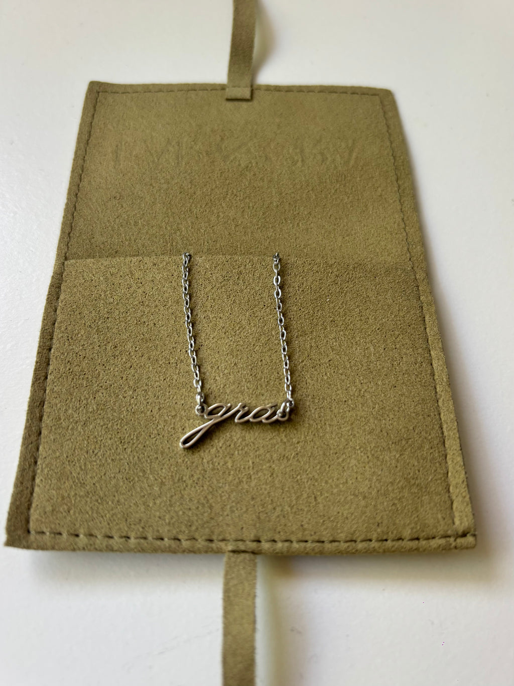 Grá necklace silver