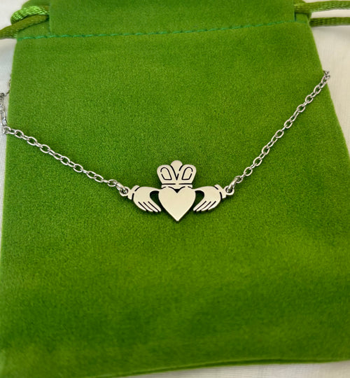 Claddagh bracelet Silver