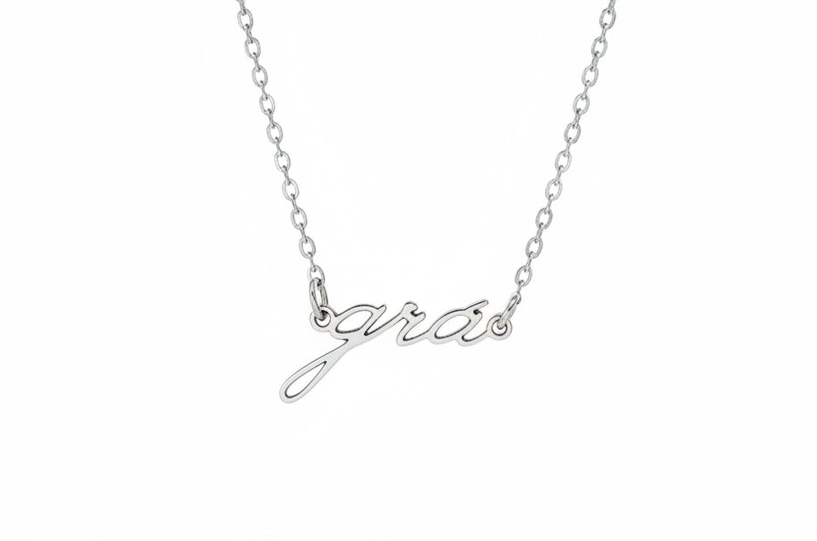 Grá necklace silver