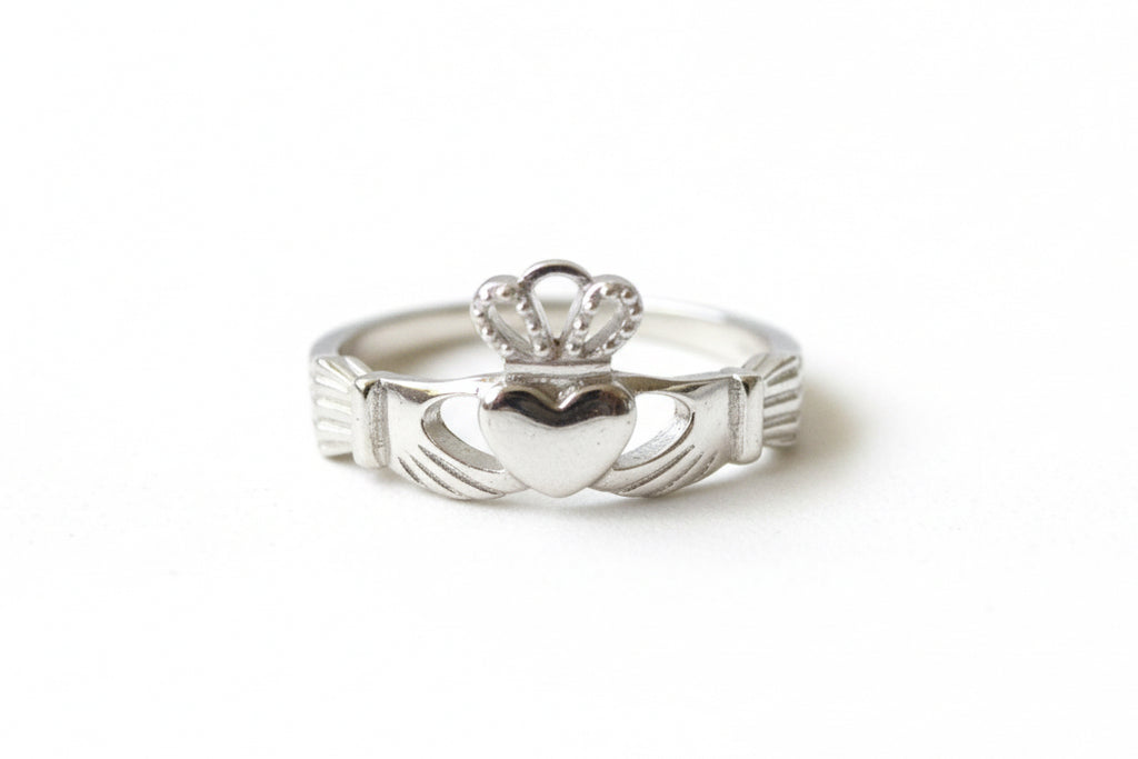 Silver cladding ring