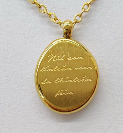 Tinteán necklace gold