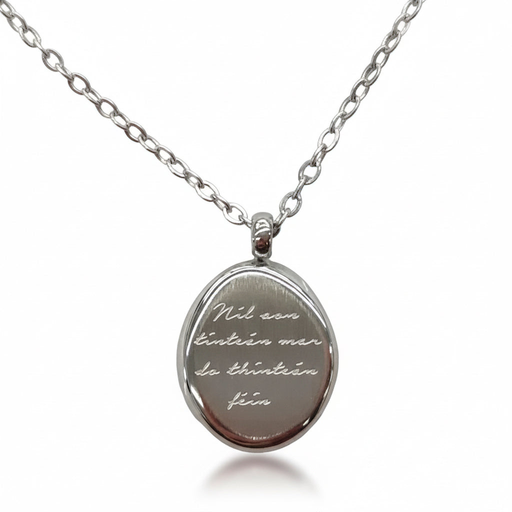 Tinteán necklace silver